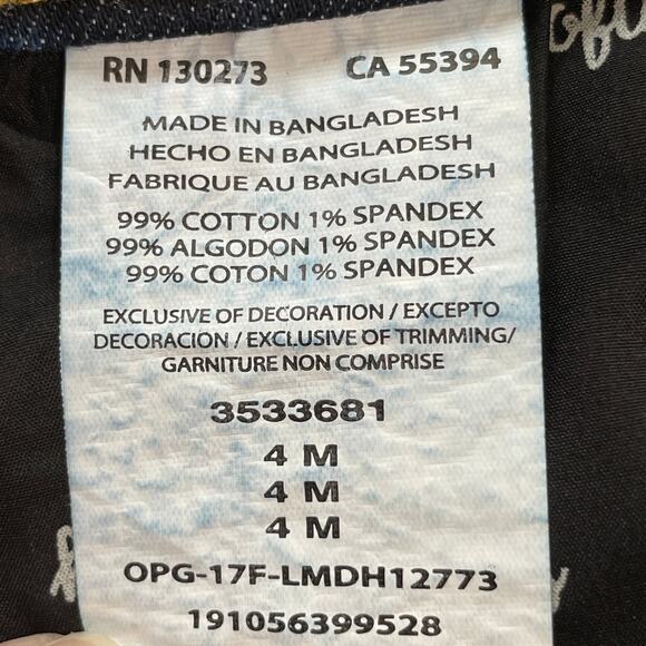 LEE Modern Series Blue Denim Dotted Straight Leg Jeans 4 - Picture 10 of 13